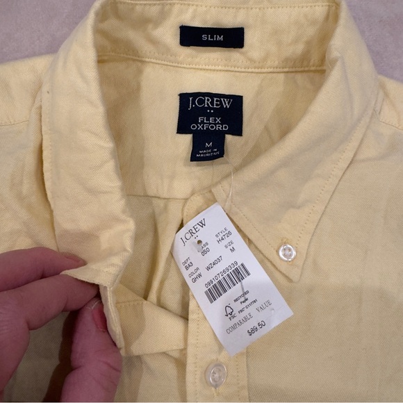 J. Crew Factory Slim flex oxford shirt - Picture 5 of 8